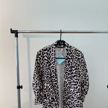 Leoparden-Blazer