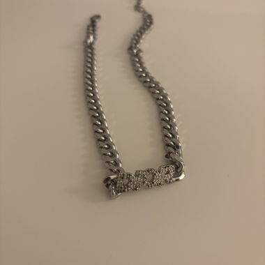 dior swarovski style necklace