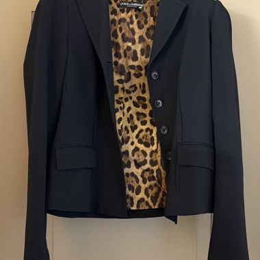 Blazer nero Dolce & Gabbana