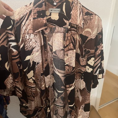 Retro shirt Brown black