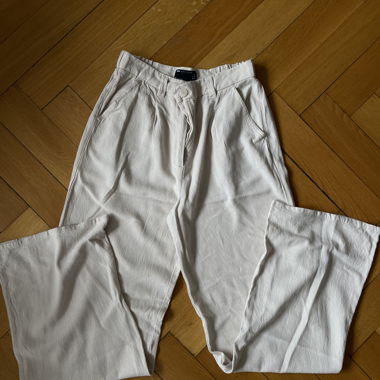 ASOS beige trousers