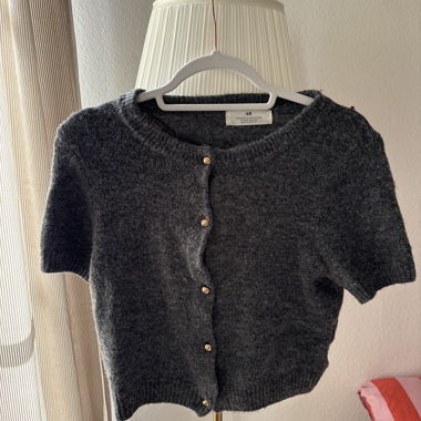 H&M Grey Knit Cardigan