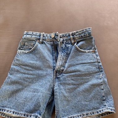 ZARA Jeansshorts blau EUR 34