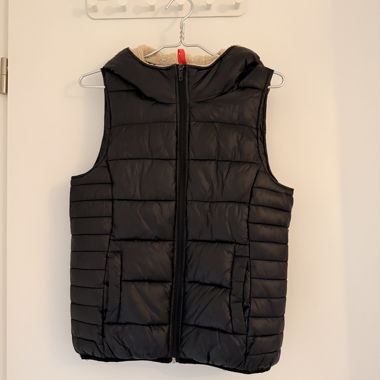Gilet imbottito nero