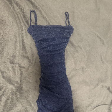 Glitzer Abendkleid 