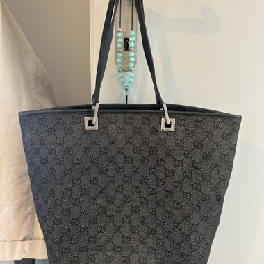 Gucci GG Canvas Tote Bag Nero