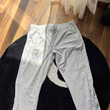 Pantalon d'entraînement Under Armour Blanc-Gris – Taille L