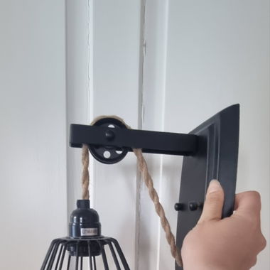 2 Wandleuchten Industrialstil
