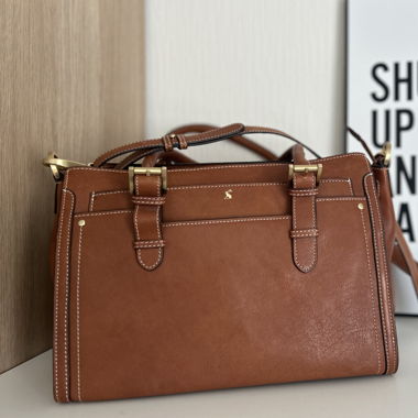 Joules Hathaway Leather Bag (Large Version)