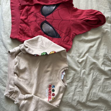 Confezione da 2 felpe bambino Marvel