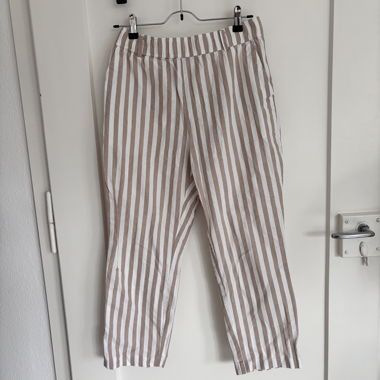 Pantaloni estivi a righe ZARA BASICS, S