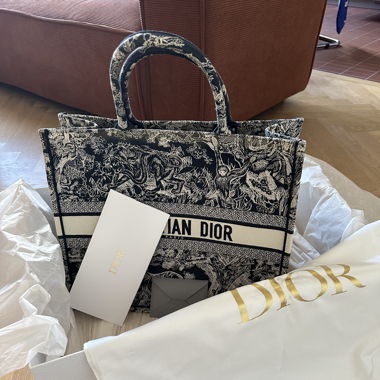 DIOR Tote Bag Canvas L 