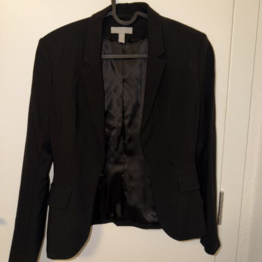 Blazer nero taglia 34