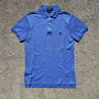 Slim Fit Stretch Mesh Polo Gr. S