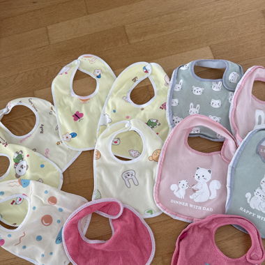 Lot bavoirs bébé 