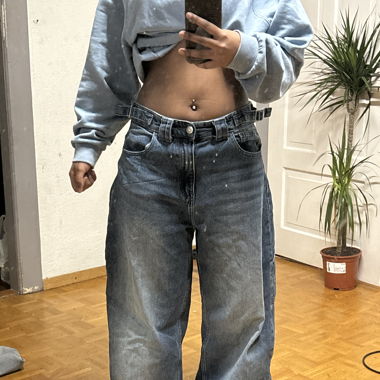 Baggy low waist jeans 