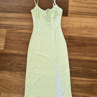 Vintage-Rock mit Blumenmuster
