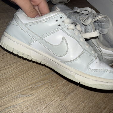 White Nike Low-Top Sneakers