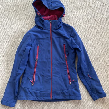Softshelljacke für den Wintersport, Grösse 38