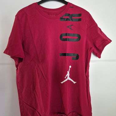 T-shirt Jordan rosso