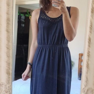 Maxi Kleid dunkelblau 