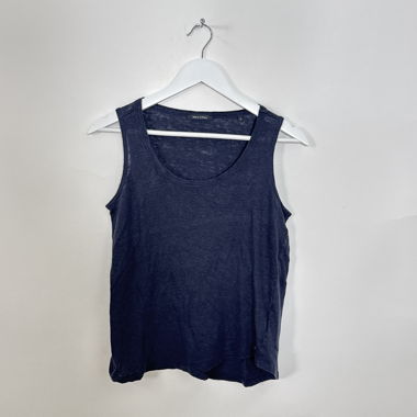 Marc O'Polo Navy-Top ohne Ärmel