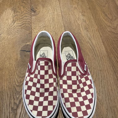 vans classic slipon weinrot