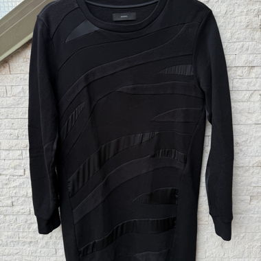 Vestito maglione nero Diesel