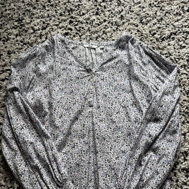 Blouse à fleurs 