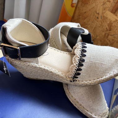 Plateau-Espadrilles Grösse 39
