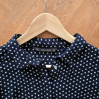 ZARA Polka-Dot Blouse