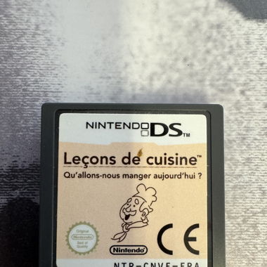 Nintendo DS leçon de cuisine