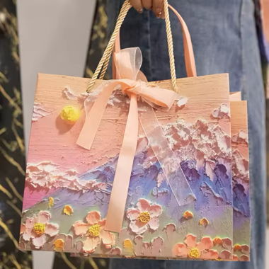Handgemachte Geschenktasche ! 