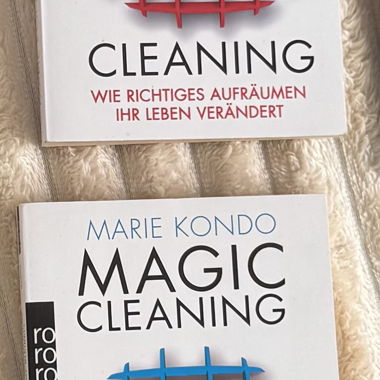Libri Marie Kondo Magic Cleaning - set di 2