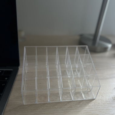 Organizer per carte in acrilico