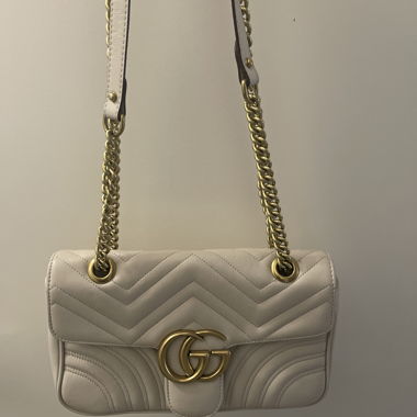 Gucci Handtasche in Creme