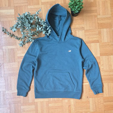 Hellgrüner New Balance Hoodie für Kinder