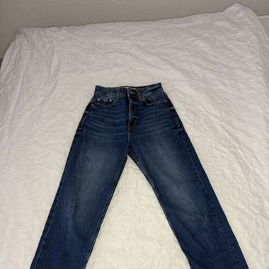 ZARA Mom Jeans Blau Gr. 32