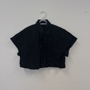 Camicia Croc Top nera 