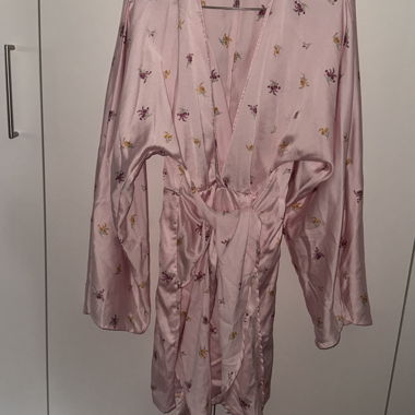 Seidenartiger Kimono-Robe