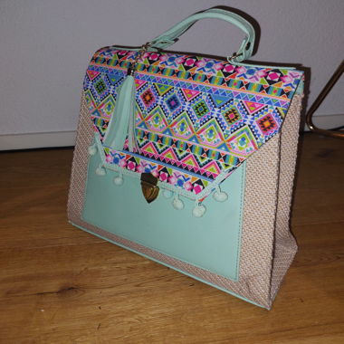 Handtasche oder Rucksack