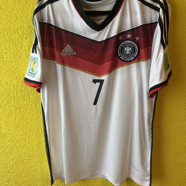 Maglia retro Germania Coppa del Mondo 2014 di Schweinsteiger