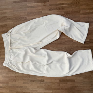Pantaloni casual bianchi