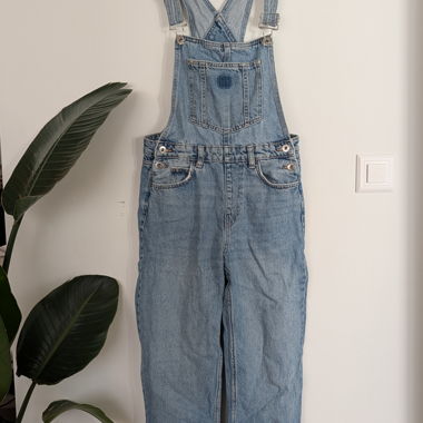 Light Blue Denim Overalls