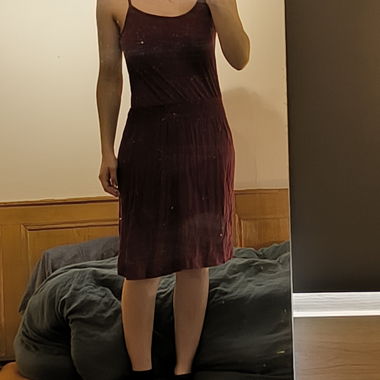 Robe bordeaux H&M Basic