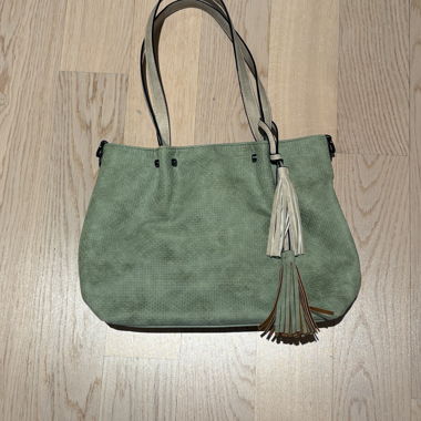 Grüne Handtasche 