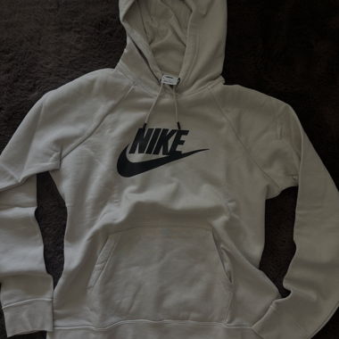 Beige Nike Hoodie M