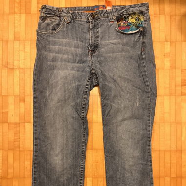 Embroidered Jeans