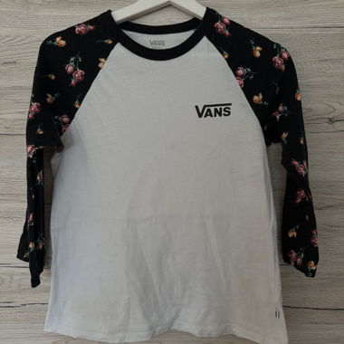 Maglietta Vans a maniche lunghe con fiori