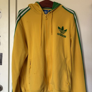 Giacca Adidas giallo/verde